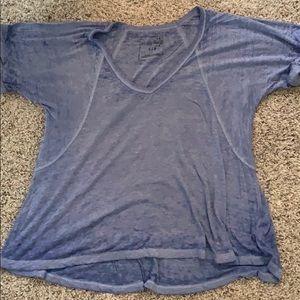 Free People | sky blue t-shirt